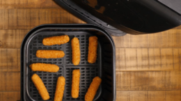 Air fryer rántott sajt