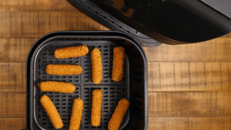 Air fryer rántott sajt