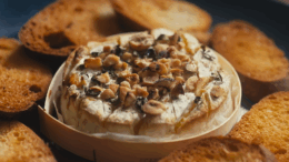 Camembert serpenyőben