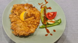 Chipses rántott hús