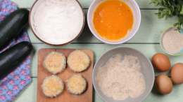 Cukkini panírozás gyorsan