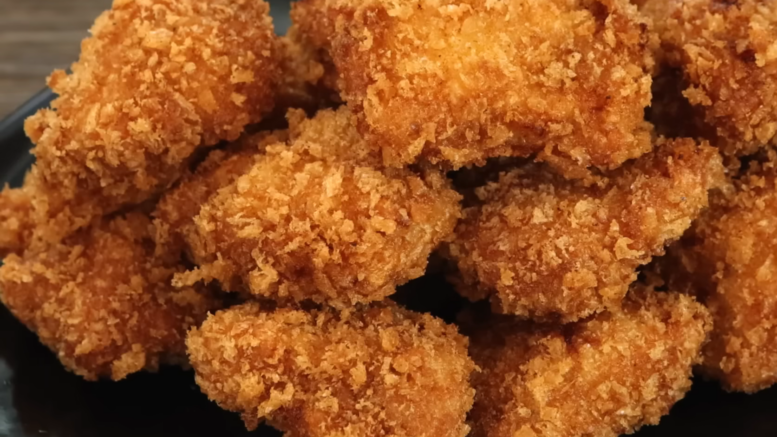 Panírozás zabpehellyel