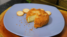 Panírozott camembert