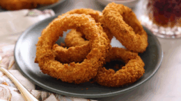 Panírozott hagymakarika