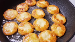 Panírozott krumpli