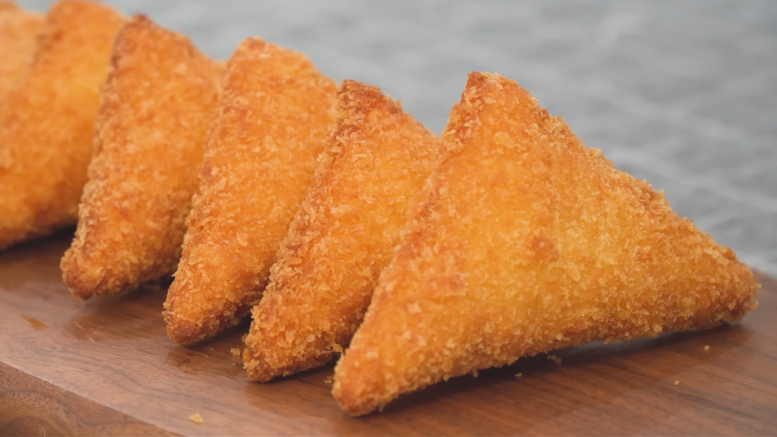 Rántott sajt dupla panír